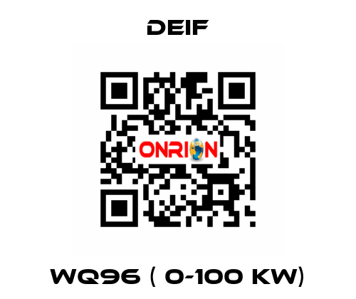 WQ96 ( 0-100 kw) Deif