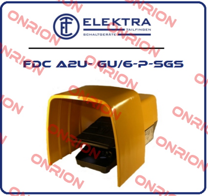 FDC A2U-GU-P-SGS Elektra Tailfingen