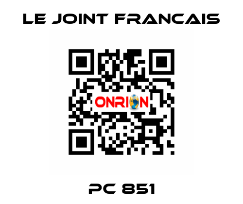 PC 851 LE JOINT FRANCAIS