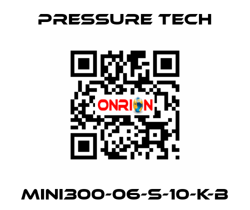 MINI300-06-S-10-K-B Pressure Tech