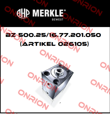 BZ 500.25/16.77.201.050 (Artikel 026105) Merkle