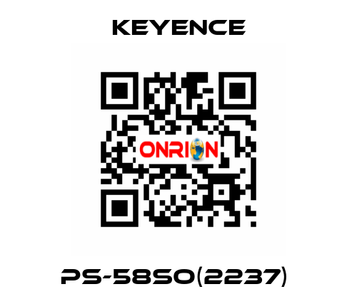 PS-58SO(2237)  Keyence