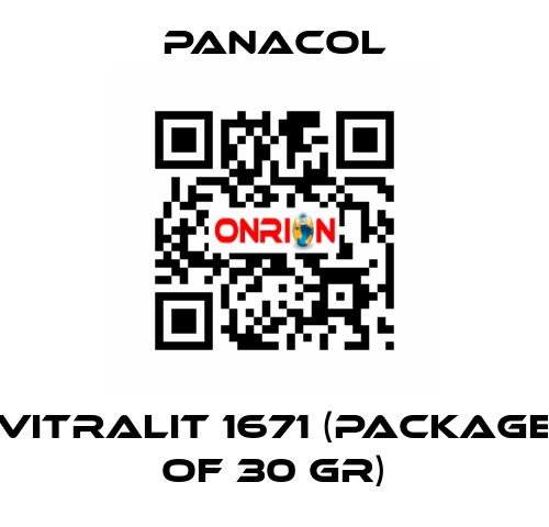 Vitralit 1671 (package of 30 gr) Panacol