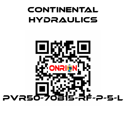 PVR50-70B15-RF-P-5-L Continental Hydraulics