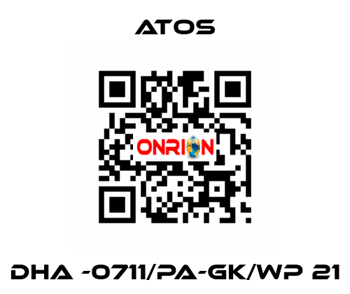 DHA -0711/PA-GK/WP 21 Atos