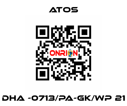 DHA -0713/PA-GK/WP 21 Atos