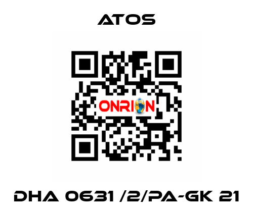 DHA 0631 /2/PA-GK 21 Atos