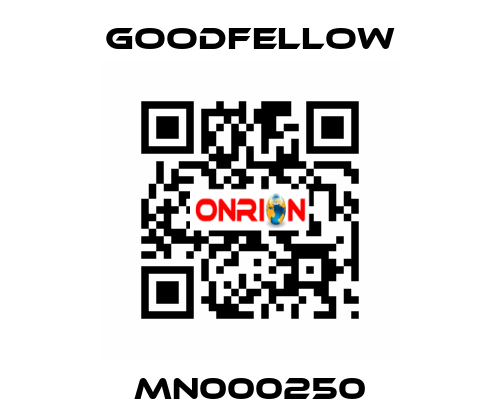 MN000250 Goodfellow