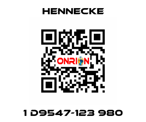 1 D9547-123 980 Hennecke