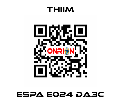 ESPA E024 DA3C Thiim