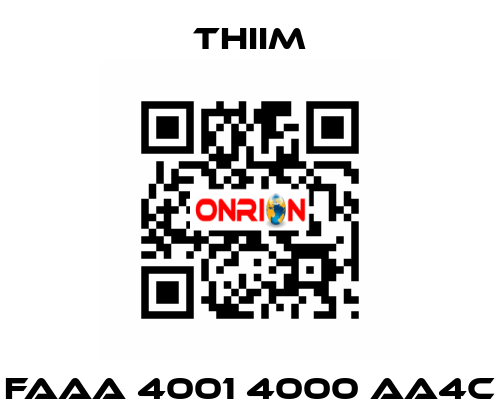 FAAA 4001 4000 AA4C Thiim