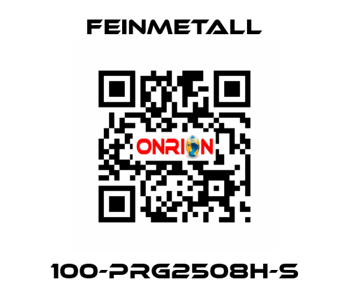 100-PRG2508H-S FEINMETALL