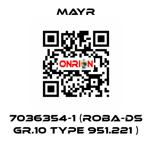 7036354-1 (ROBA-DS Gr.10 Type 951.221 ) Mayr