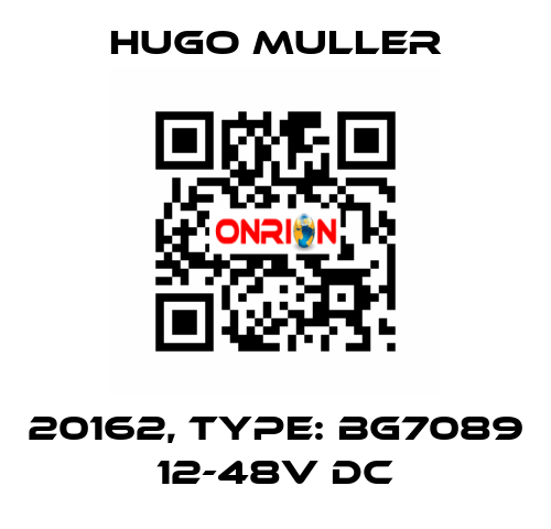 20162, Type: BG7089 12-48V DC Hugo Muller