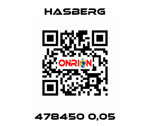 478450 0,05 Hasberg