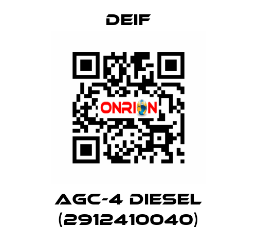 AGC-4 Diesel (2912410040) Deif