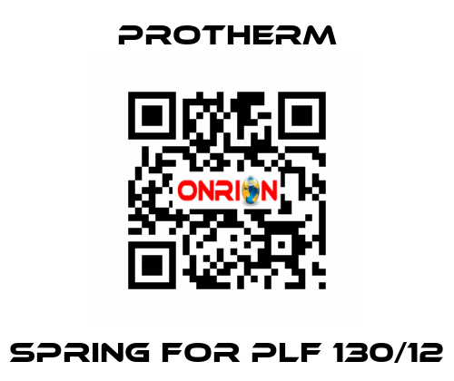 Spring For PLF 130/12 PROTHERM