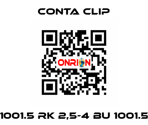 1001.5 RK 2,5-4 BU 1001.5 Conta Clip