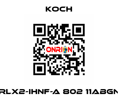 RLX2-IHNF-A 802 11ABGN KOCH