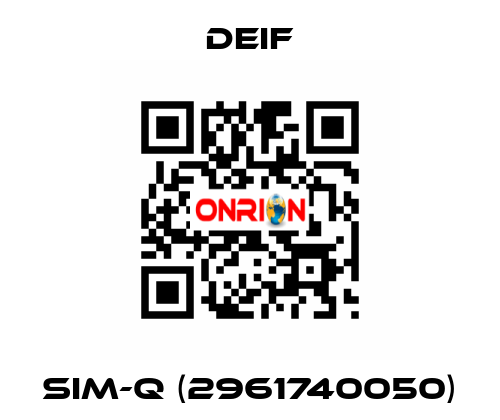 SIM-Q (2961740050) Deif