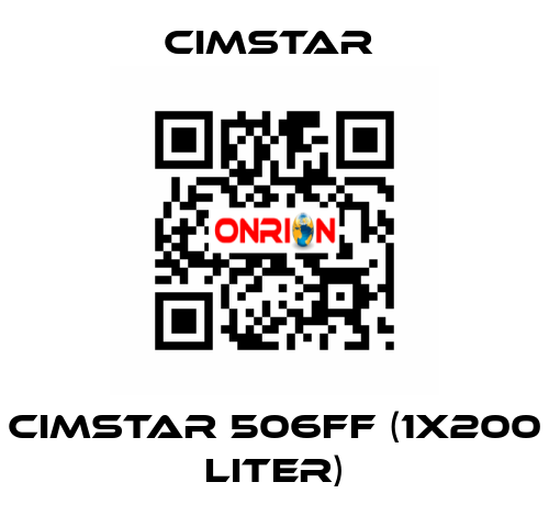 Cimstar 506FF (1x200 liter) Cimstar 