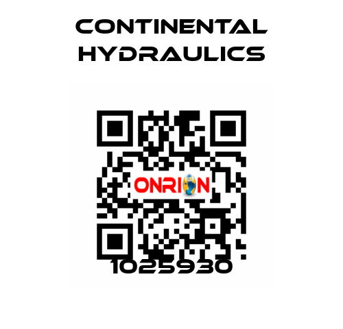 1025930 Continental Hydraulics