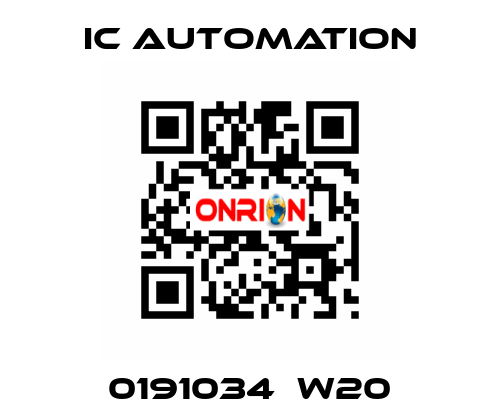 0191034  W20 ic automation