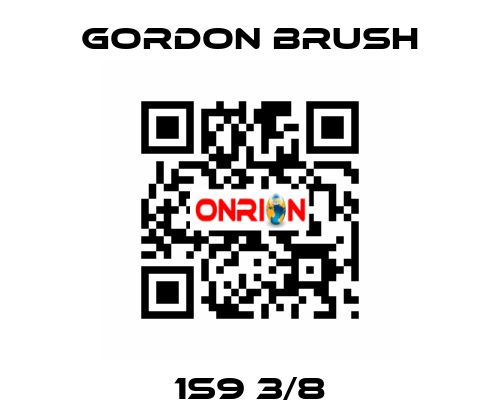 1S9 3/8 Gordon Brush