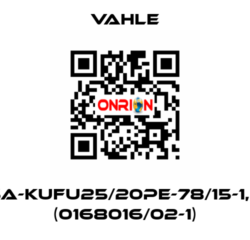 SA-KUFU25/20PE-78/15-1,0 (0168016/02-1) Vahle