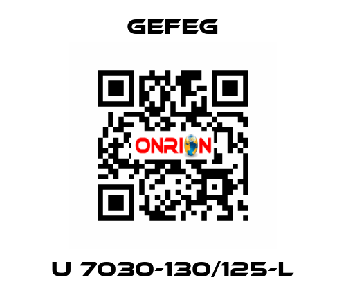 U 7030-130/125-L Gefeg