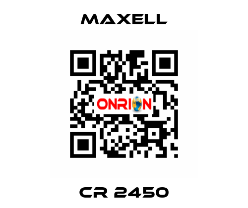 CR 2450 MAXELL