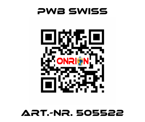 Art.-Nr. 505522 PWB Swiss