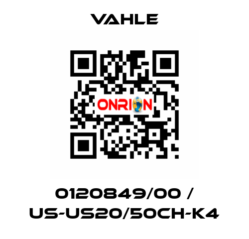 0120849/00 / US-US20/50CH-K4 Vahle