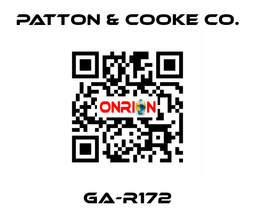 GA-R172 Patton & Cooke Co.