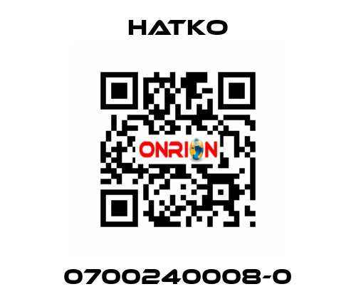 0700240008-0 Hatko