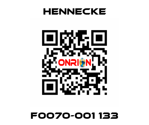 F0070-001 133 Hennecke