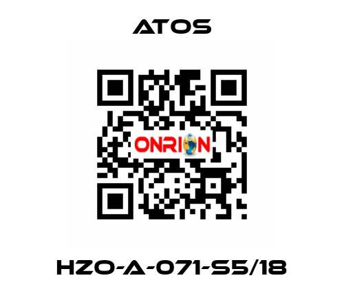 HZO-A-071-S5/18 Atos