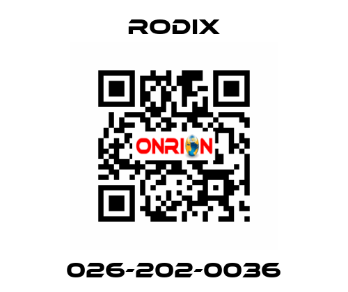 026-202-0036 Rodix