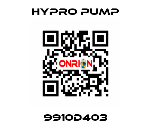 9910D403 Hypro Pump