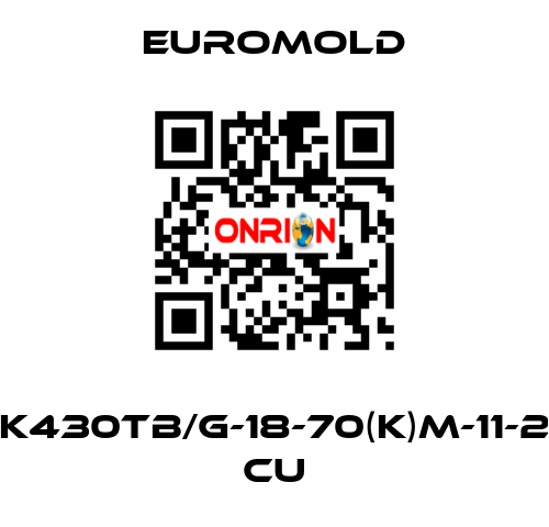 K430TB/G-18-70(K)M-11-2 CU EUROMOLD