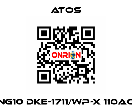 NG10 DKE-1711/WP-X 110AC Atos