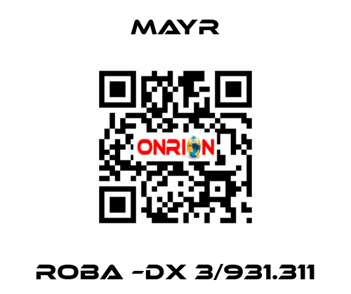 Roba –DX 3/931.311 Mayr