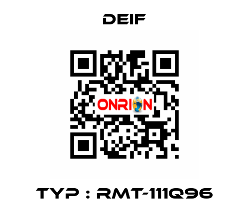 Typ : RMT-111Q96 Deif