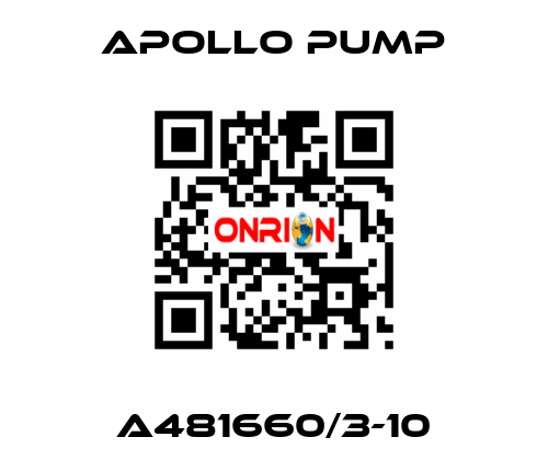 A481660/3-10 Apollo pump