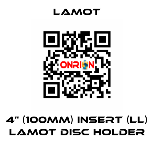 4" (100mm) Insert (LL) LaMOT Disc Holder Lamot