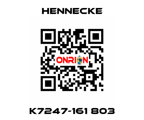 K7247-161 803 Hennecke