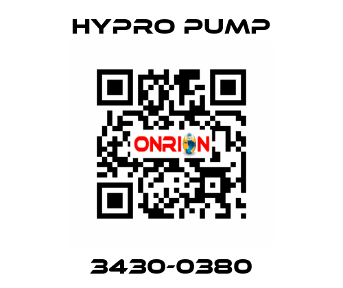 3430-0380 Hypro Pump