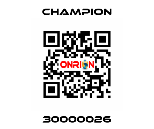 30000026 Champion