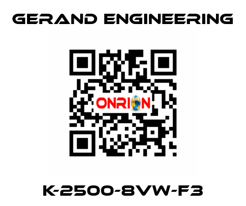 K-2500-8VW-F3 Gerand Engineering