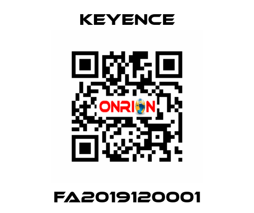 FA2019120001 Keyence